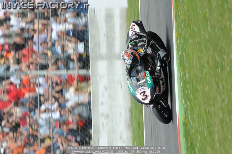 2008-05-11 Monza 2071 Superbike - Race 1 - Max Biaggi - Ducati 1098 RS 08.jpg